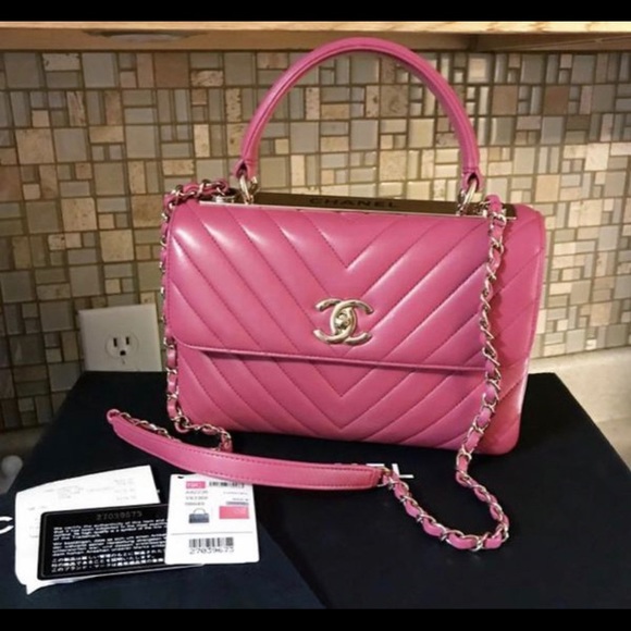 Chanel Trendy CC | 2018 - Chevron Flap Bag Gold